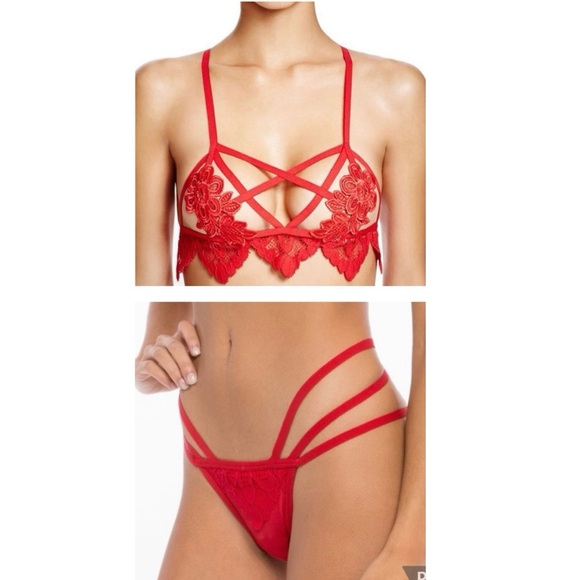 For Love and Lemons Ruby Appliqué Set - Picture 3 of 15